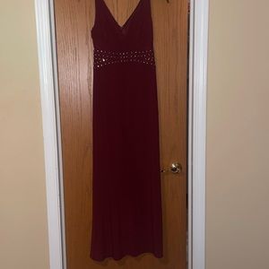 Wine Colored Formal Dress Size 4